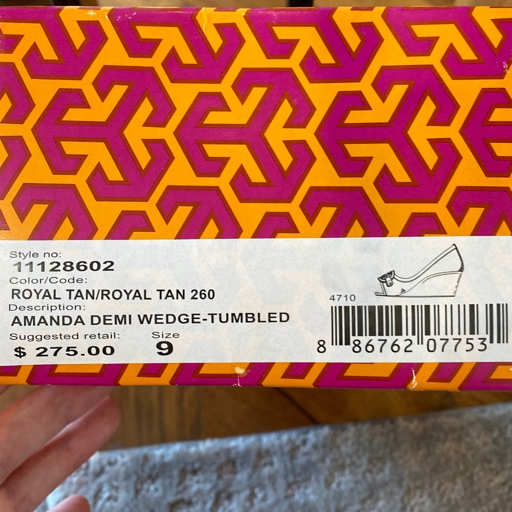 Tory Burch wedge sandals